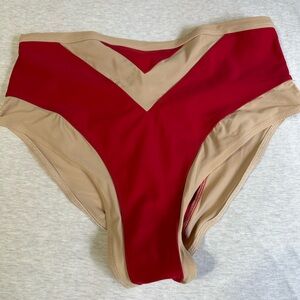FANNA Shark bottom in red XL